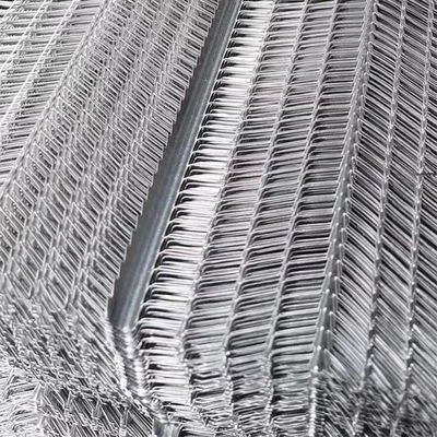 防腐 Rib Lath メッシュ 建築スクリーン メッシュ 0.25mm-0.5mm 厚さ