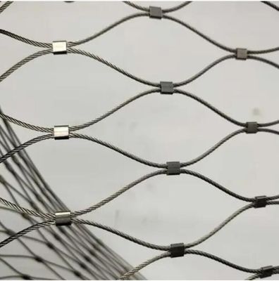 1.5mm 2.5mm 3.5mm 装飾用スクリーンメッシュ 304L 316L ステンレス鋼ロープメッシュ