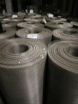 防火金属織布線網 0.7mm 0.8mm ステンレス鋼織布
