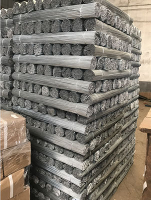 黒色 焼いた材料 金属鋼鉄線 切た直線線
