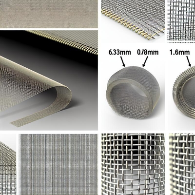 1-635メッシュ 織り紙メッシュ 自然線 径 0.6mm 0.7mm 0.8mm 0.9mm 1.0mm 1.6mm
